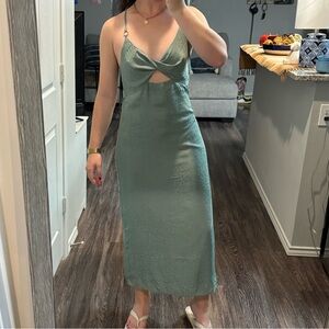 Sage Midi Dress Endless Blu